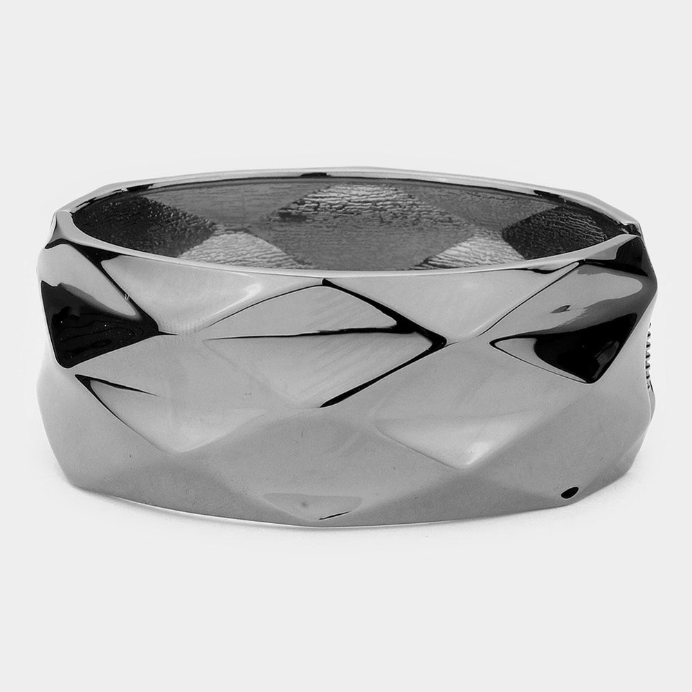 Hematite Metal Bangles Bracelet